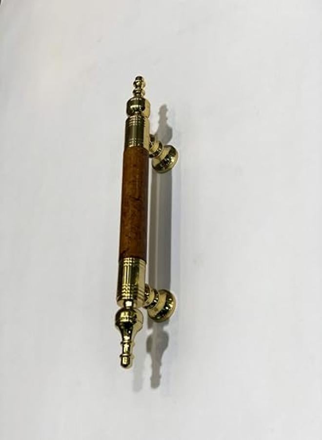 مقبض مطبخ و خزانة لون بني متعرق في غامق في النحاس الخام صناعة النحاس تايوان مقاس 65 مللي متر 6.5 - Image 1