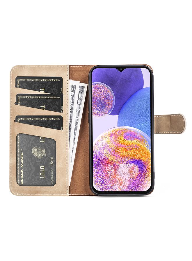 S-TOP Case For Samsung Galaxy A23 5G Stitching Horizontal Flip Leather Phone Case - Image 3