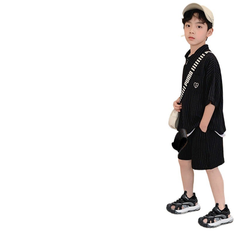 Children'S Shoes Boys Sandals 2024 Summer Children'S Sports Beach Shoes Large Children'S Wrap-Up Sandals With Soft Sole - Image 5