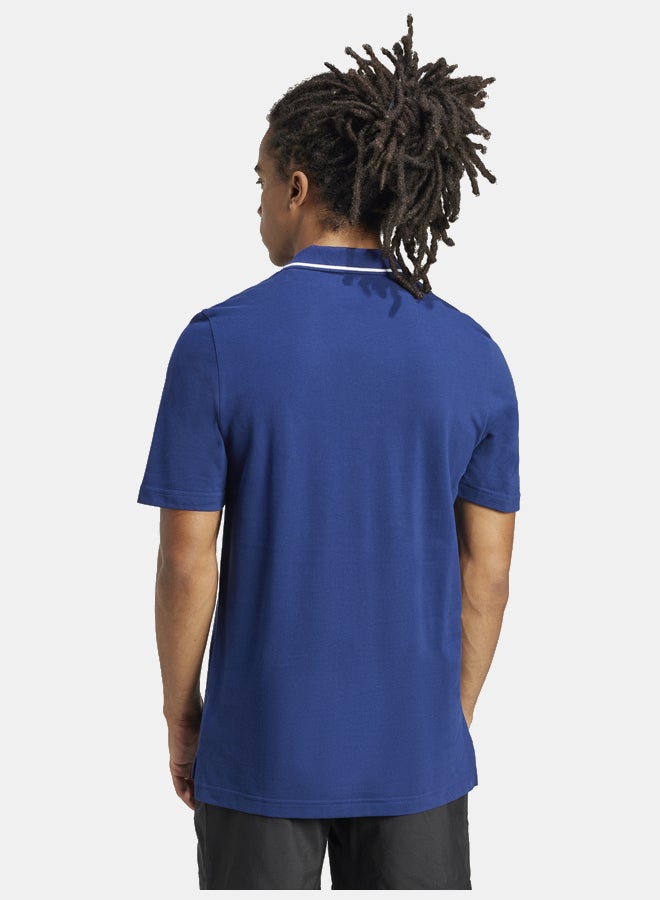 Adidas Essentials Small Logo Piqué Polo Shirt  - Image 4