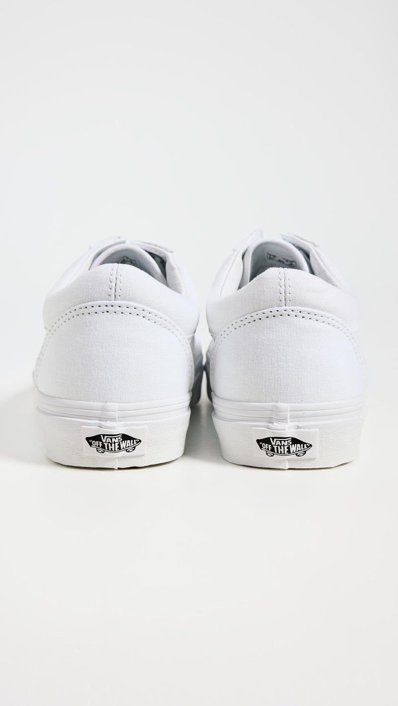 Vans Old Skool Unisex Sneakers, True White, 9 US Women/7.5 US Men - Image 5