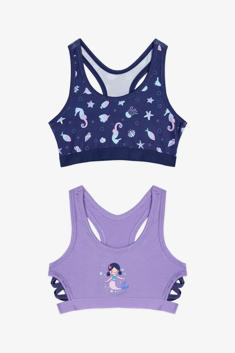 بنتي PENTI Mermaid 2-Pack Sports Top