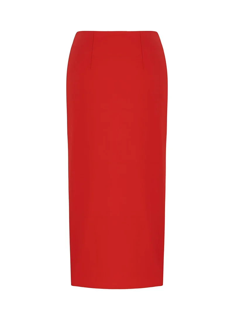 Nocturne Zipper Design Pencil Skirt