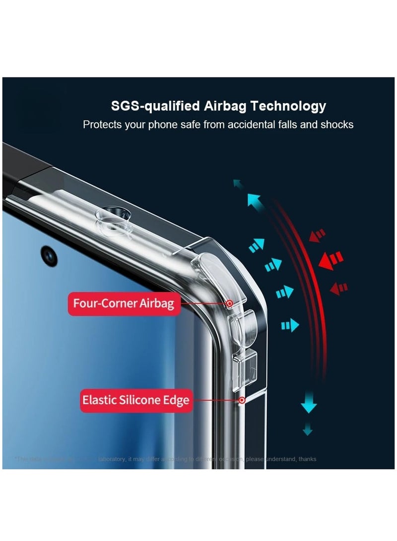 Fankalo Magnetic Phone Case for Tecno Camon 40 Pro 5G Protector Magnetic Suction Car Phone Case with Anti Drop Function,Yellow-proof, Shock-proof and Drop-proof Phone Cover - Image 3