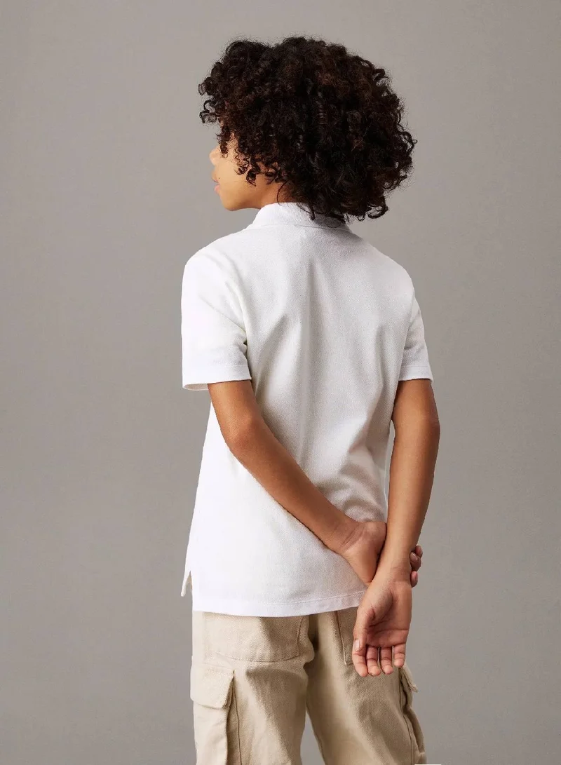 Calvin Klein Jeans Stretch Pique Polo Shirt