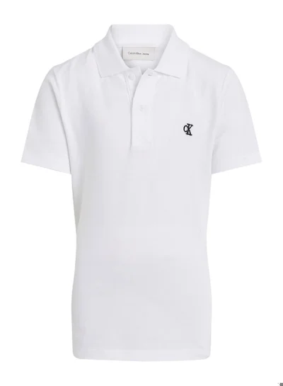 Calvin Klein Jeans Regular Fit Stretch Cotton Polo