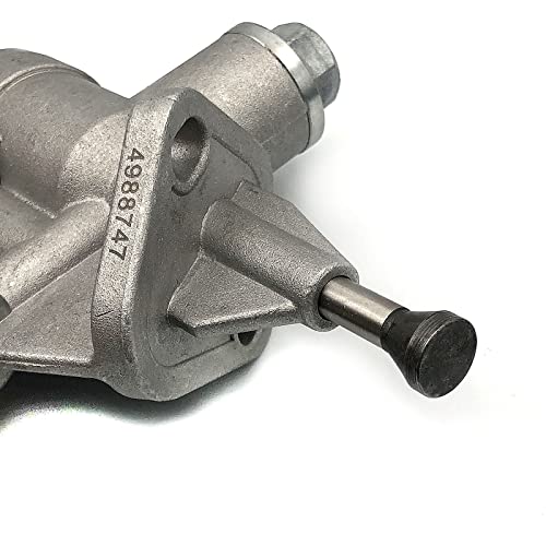 DEVMO 3936316 Diesel Fuel Lift Pump Compatible with Dod-ge Ram Pickup 6CT Big Hole, 3936316 Transfer Injection Pump Pickup Cummins 5.9L 6BT, 1994-1998 Dod-ge RAM 2500 3500 Pickup Cummins 5.9L 4988747 - Image 3