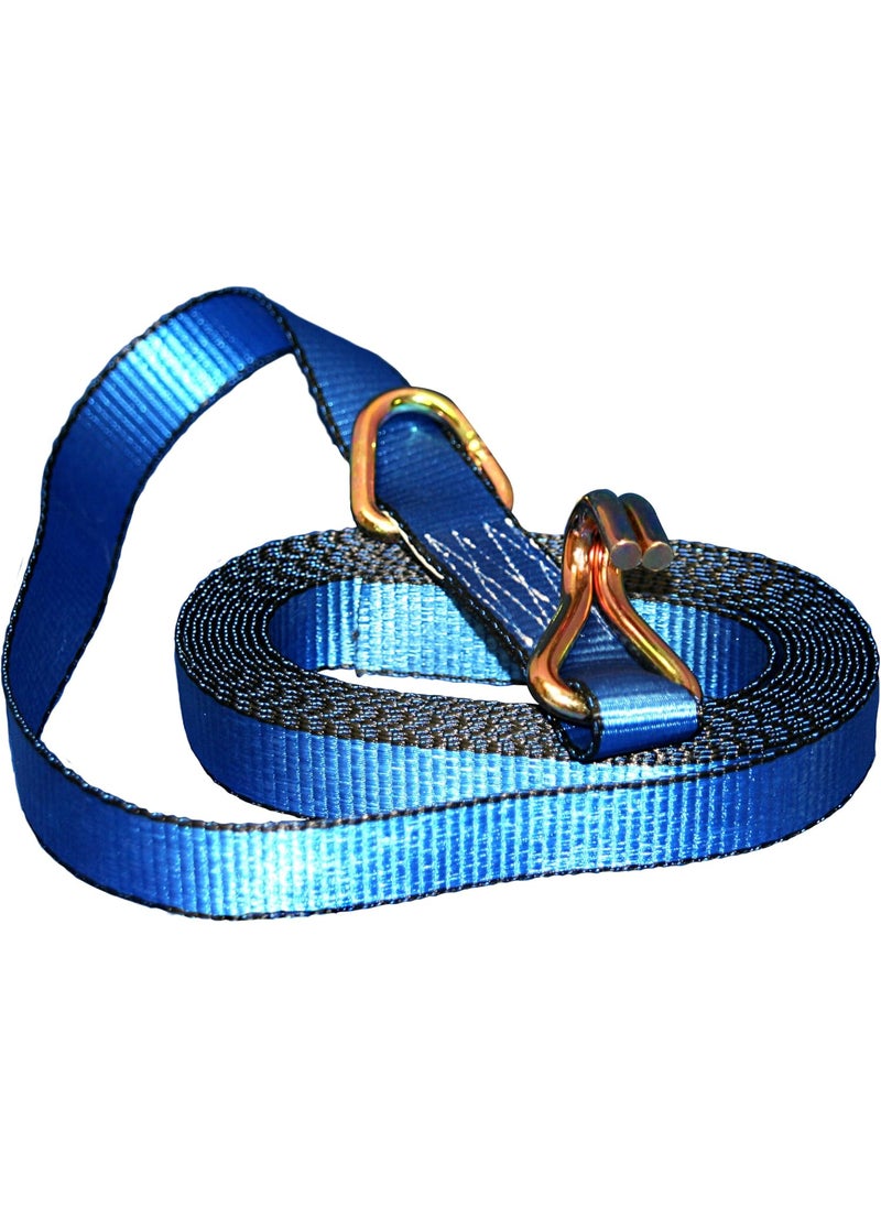 Everest Premium Ratchet Tie Down  1 PK  1 IN  16 FT  1000 LBS Working Load  3000 LBS Break Strength  Cambuckle Alternative  Cargo Straps Perfect for Moving Appliances Lawn Equipment and Motorcycles  - Image 3