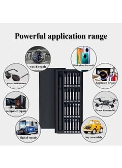 ShopiBuy ShopiBuy 24 in 1 Precision Screwdriver Set with Magnetic Driver Windspeed Pocket Manual Screwdriver Tool Kit Sliding ClosureMini Professional Repair Tools ElectronicsWatchCameraLaptopGlasses  - Image 3