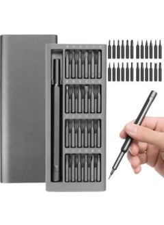 ShopiBuy ShopiBuy 24 in 1 Precision Screwdriver Set with Magnetic Driver Windspeed Pocket Manual Screwdriver Tool Kit Sliding ClosureMini Professional Repair Tools ElectronicsWatchCameraLaptopGlasses  - Image 1