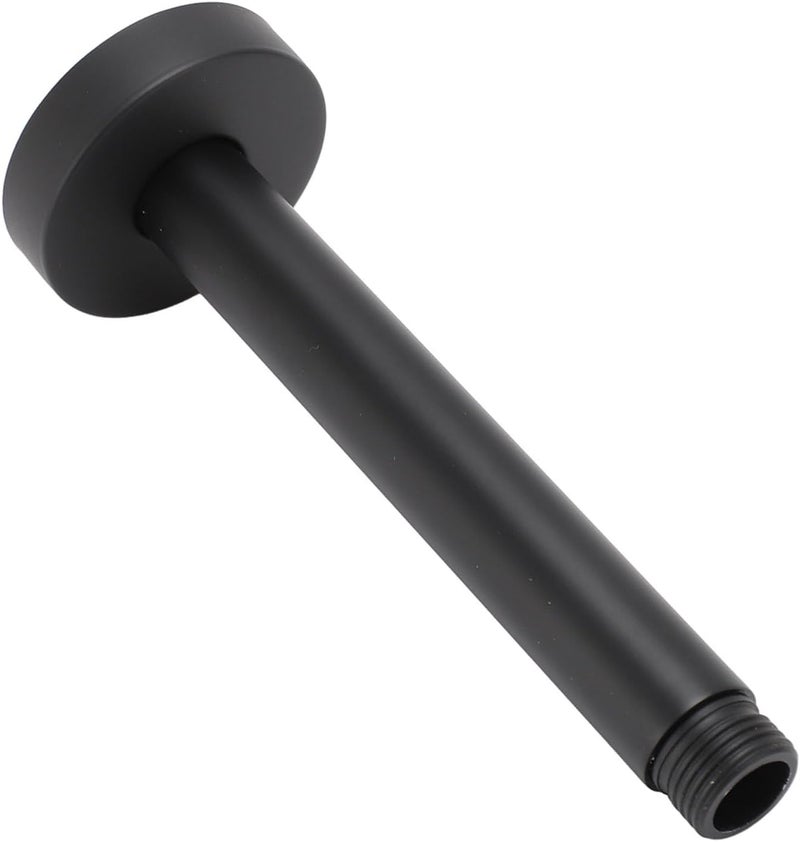 Jeanoko Shower Head Extension Arm Stainless Steel Durable Recessed Shower Arm for Bathroom Space Saving Wall Mount for Versatile Showerheads (15cm) - Image 2