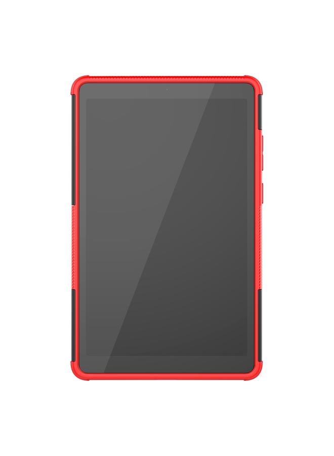 S-TOP Case For Lenovo Tab M8 3rd Gen 8506 / M8 HD 8505 Tire Texture Shockproof TPU+PC Tablet Case with Holder - Image 3