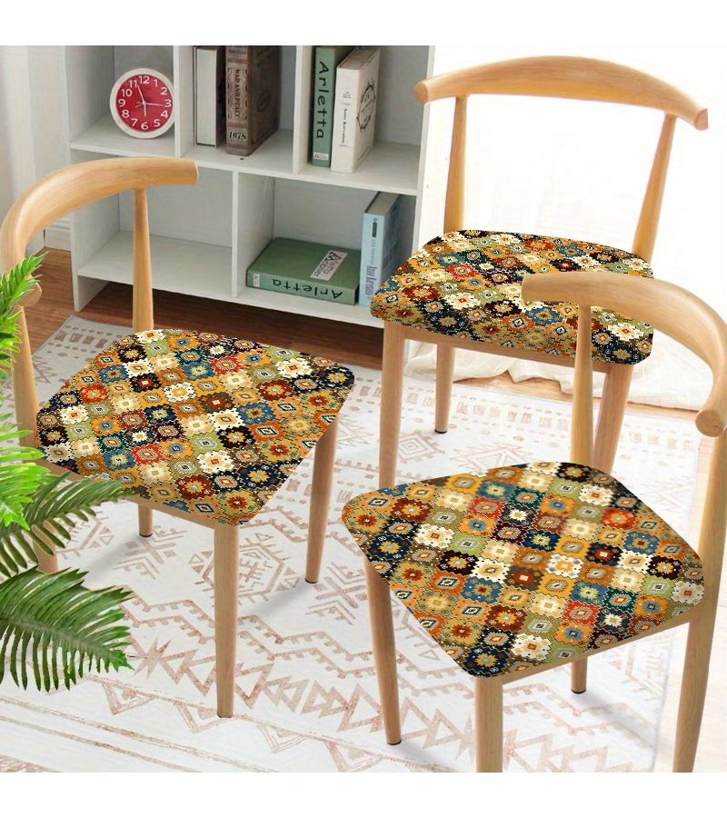 2 قطع من مجموعة الوسائد البوهيمية الزاهية، ديكور عملي للمنزل والمطبخ والحفلات - Image 2