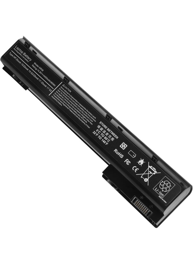 Replacement Laptop Battery for Compatible High-Performance Workstation Notebooks, Rechargeable Internal Battery Pack with Extended Power Capacity - Image 1