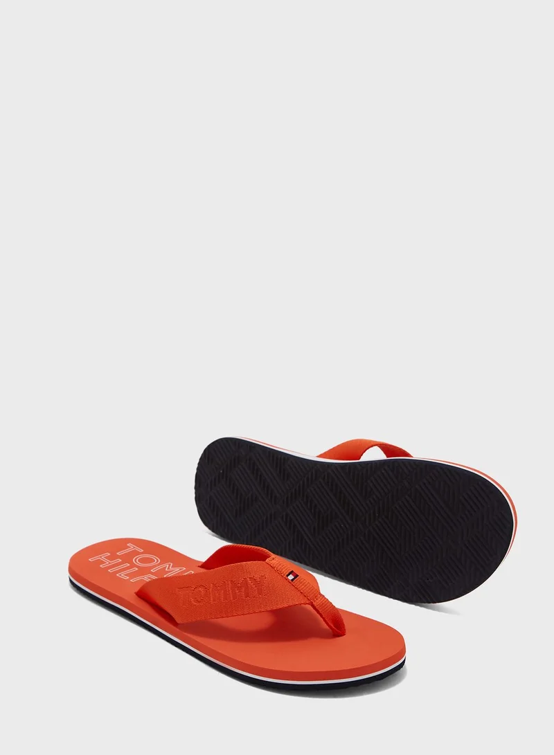 TOMMY HILFIGER Logo Flip Flops