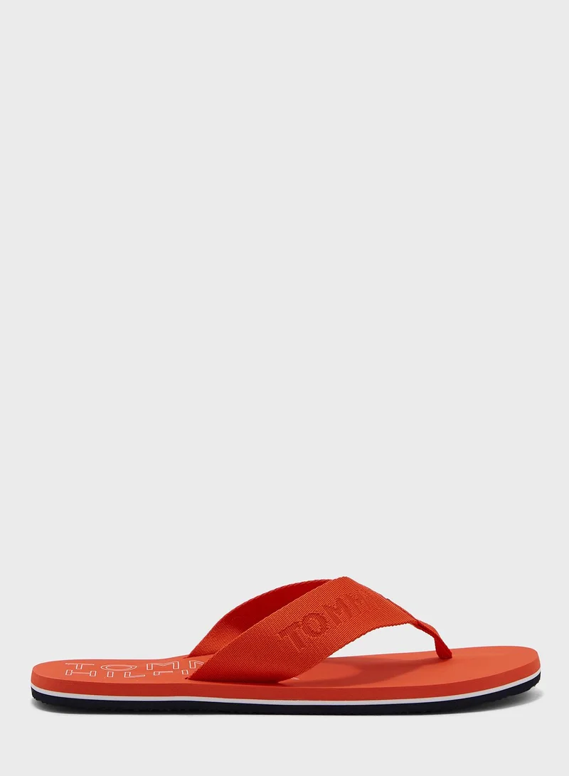 TOMMY HILFIGER Logo Flip Flops