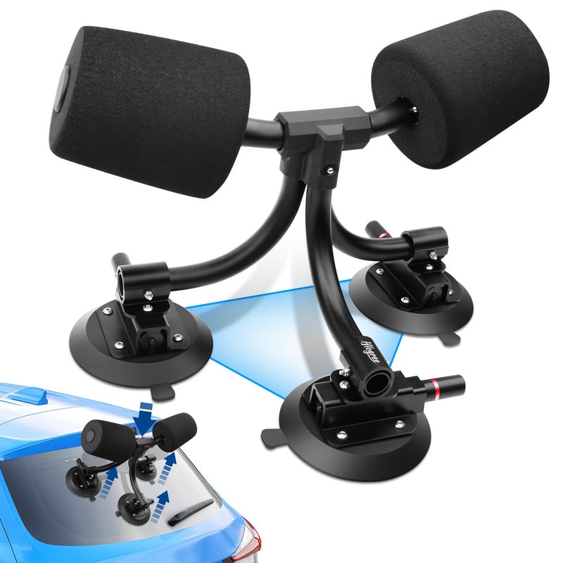 HLOGREE TriGrip Kayak Load Roller3 Suction Cups Kayak Roller LoaderKayak Helpers Pump Vacuum Type Kayak Roof Roller Loader Load Assist MountKayak Loader Lift Assist System for Car SUVKayak Accessories - Image 2