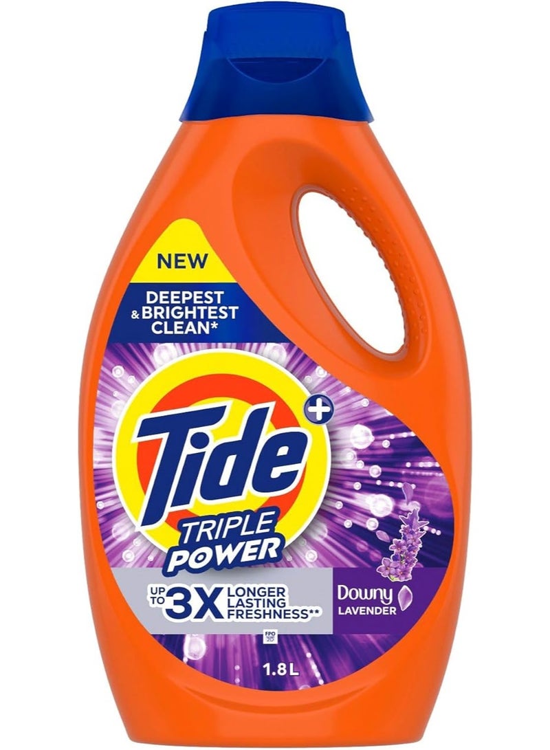 Tide مسحوق غسيل تايد باللافندر مع داوني، 1.8 لتر