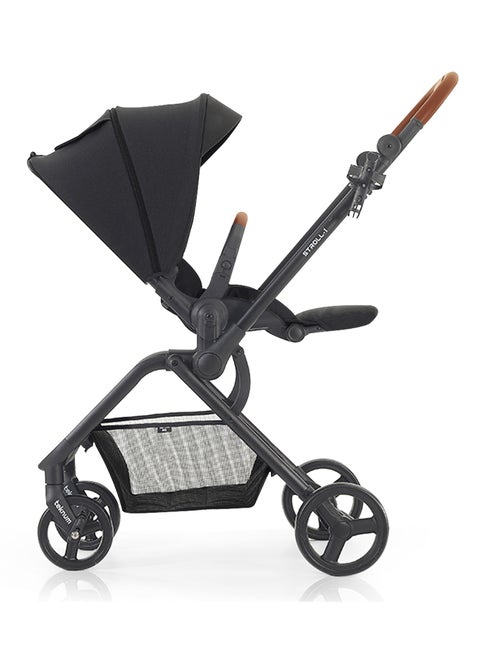 Stroll 1 Reversible Travel Stroller-Black