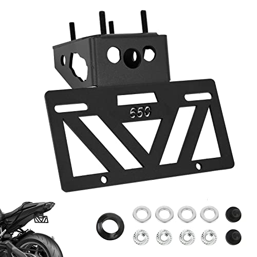 INKUDRI 2025 Ninja 650 Fender Eliminator Z650 Fender Eliminator 2024 Ninja 650 Tail Tidy Ninja 650 License Plate Bracket Holder Z650 EX650 ABS 2017 2018 2019 2020 2021 2022 2023 2024 2025 - Image 1