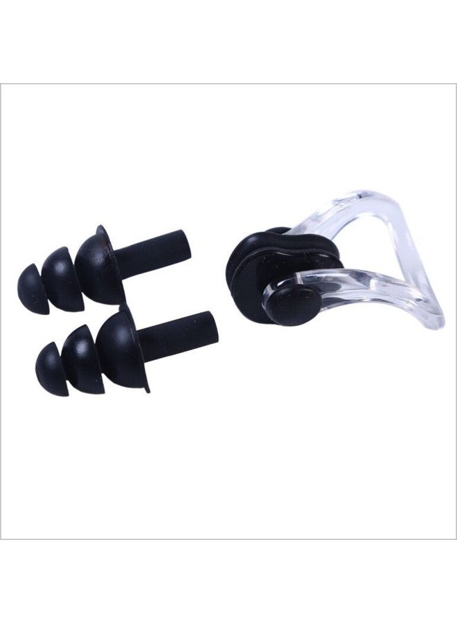 Generic W32 Tuojian Direct Earplug + Nose Clip Boxed (square Box) And Retail-Color:W32-21 Rubber Powder - Image 2