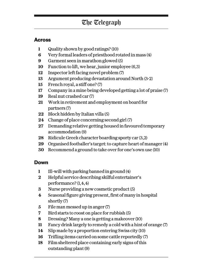 The Telegraph Big Book of Cryptic Crosswords 12  - Image 3