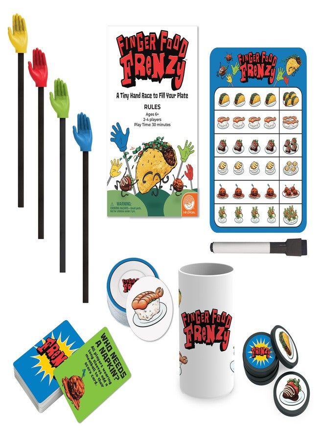 MindWare Finger Food Frenzy Family Board Game | Classic Strategy Board Games for Kids Ages 6 and Up | Boost Dexterity and Problem-Solving Skills with Kid Board Games - Image 2