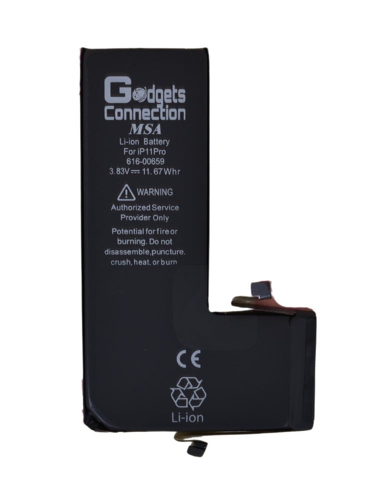 Gadgets Connection Replacement battery for Apple iPhone 11 pro in black - Image 1
