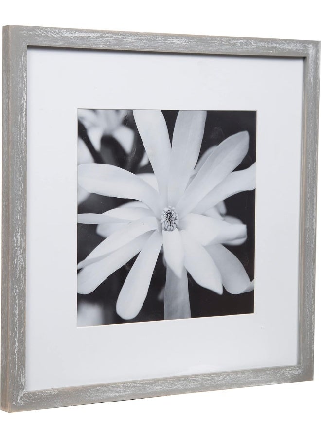 Gallery Perfects 9Piece Greywash  Square Photo Frame  Stunning Display with Frame Wall Gallery Kit  Decorative Art Prints  Hanging Template  Effortless Styling  Square Wall Mount  Grey Frame - Image 2