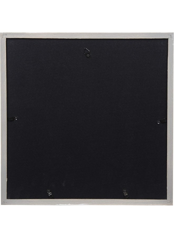 Gallery Perfects 9Piece Greywash  Square Photo Frame  Stunning Display with Frame Wall Gallery Kit  Decorative Art Prints  Hanging Template  Effortless Styling  Square Wall Mount  Grey Frame - Image 5