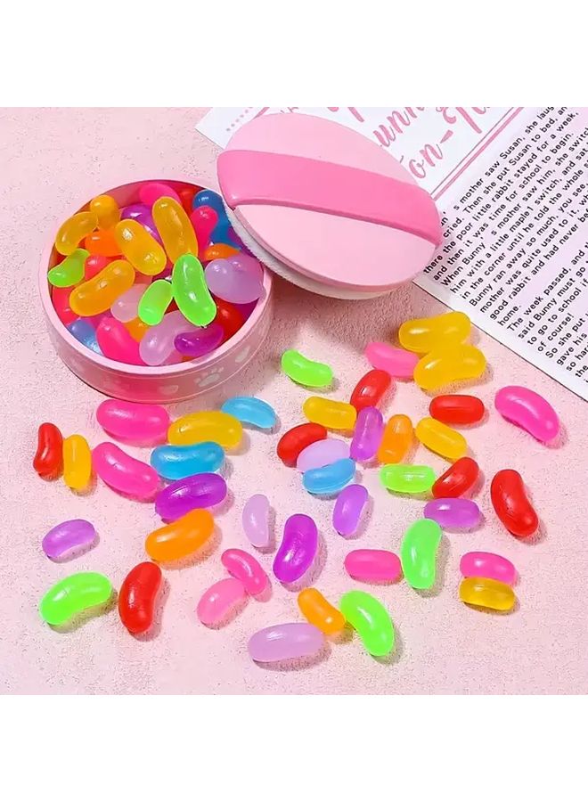 50Pcs PVC Mini Candy Realistic Jelly Beads for Jewelry Phone Case DIY - Image 1