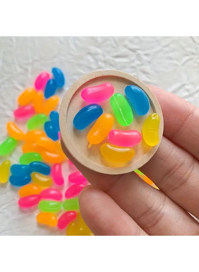 50Pcs PVC Mini Candy Realistic Jelly Beads for Jewelry Phone Case DIY - Image 3