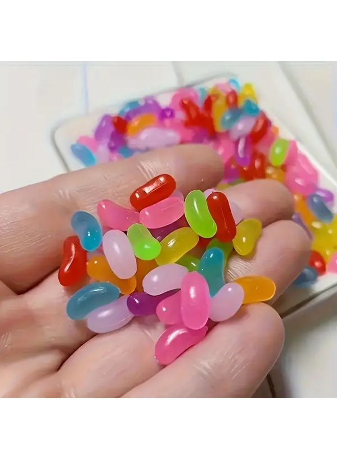 50Pcs PVC Mini Candy Realistic Jelly Beads for Jewelry Phone Case DIY - Image 4