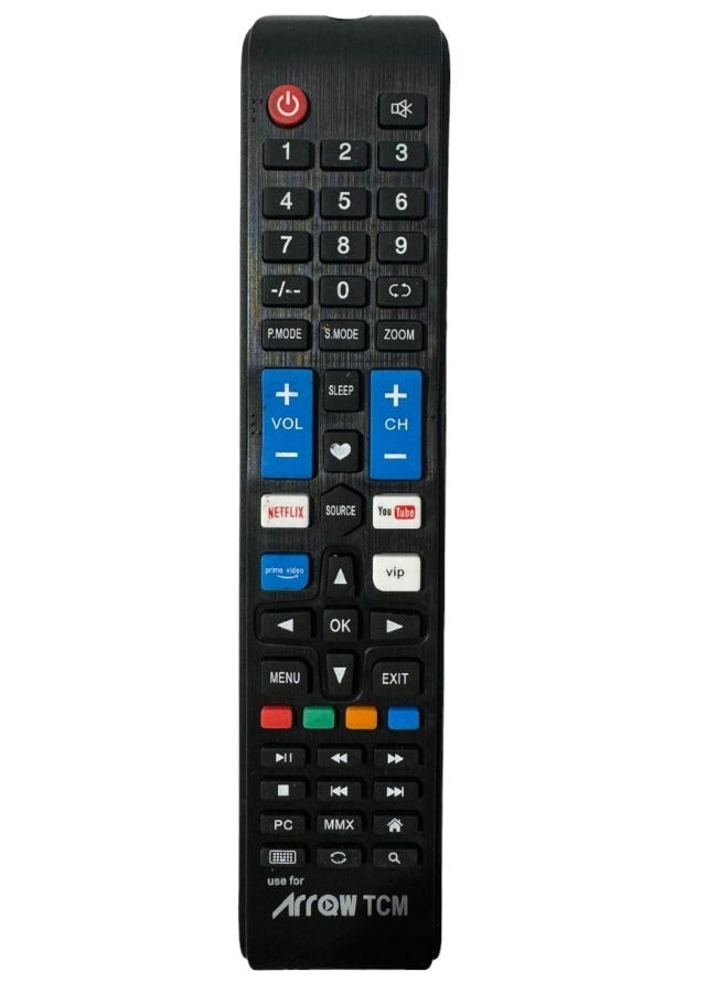 Arrow Remote Control For Tv Lcd Led Black Used For Arrow