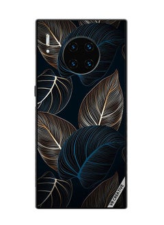 VR CREATIVE Protective Case Cover For Huawei Mate 30 Pro Banana Palm Tree Leaves Pattern Design Multicolour  - Image 1
