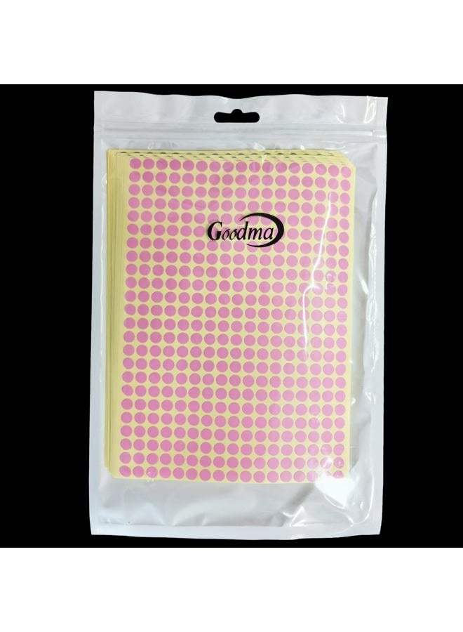 Goodma Sticky Color Coding Labels Removable Small Circle Dot Stickers for Classroom Organization Decorations Yard Sale Calendar Planner, 6mm Diameter, 12 Colors, Total 14688 Dots in 36 Sheets - Image 5