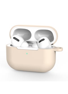 Airpods Pro Headphone Case For Apple 3 Generation Bluetooth Headset Silicone Protective Case Airpods Protective Case-Colour:Dune Color-Applicable Model:Airpods Pro
