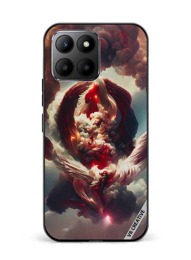 VR CREATIVE Protective Case Cover For Honor 70 Lite A New Angel Reborn Foundation Design Multicolour - Image 1
