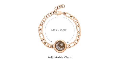 TOTWOO Single Touch Bracelets for Couples, Light up & Vibration for Love Couples | Long Distance Relationship Gifts for Girlfriend, Mother-Daughter, Sisters Bluetooth APP Set Up Pairing Jewelry - Image 5