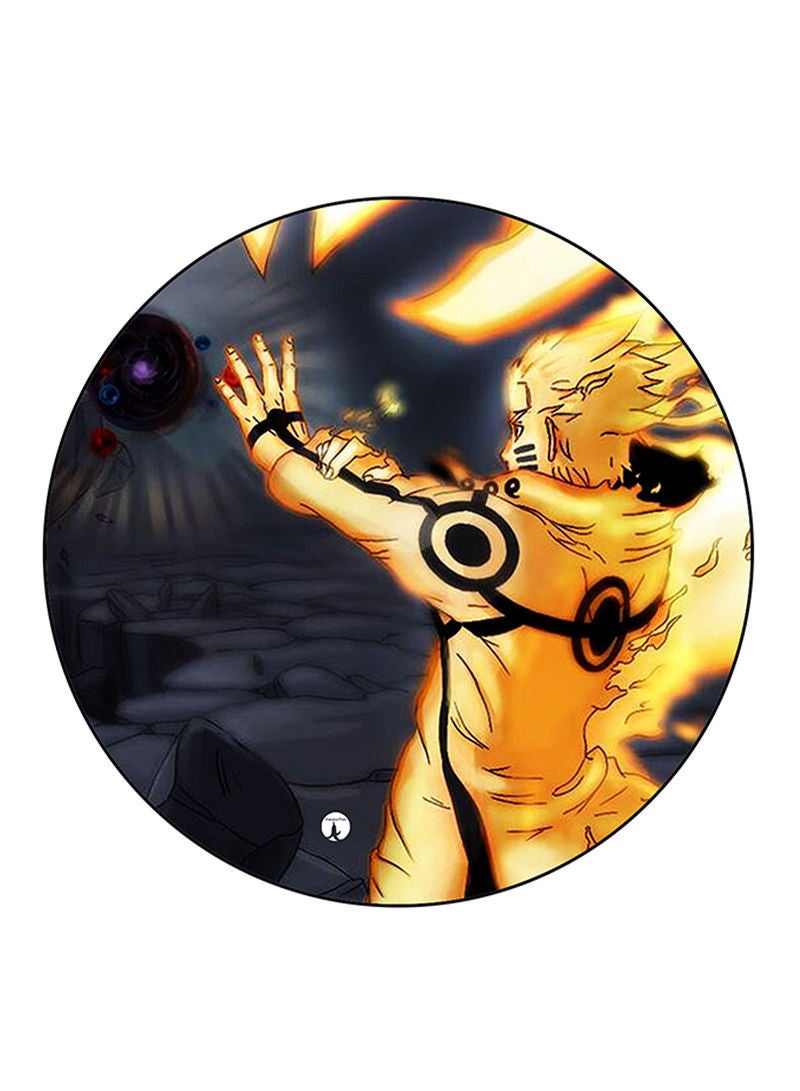 RKN Anime Naruto Printed Mouse Pad  Multicolour