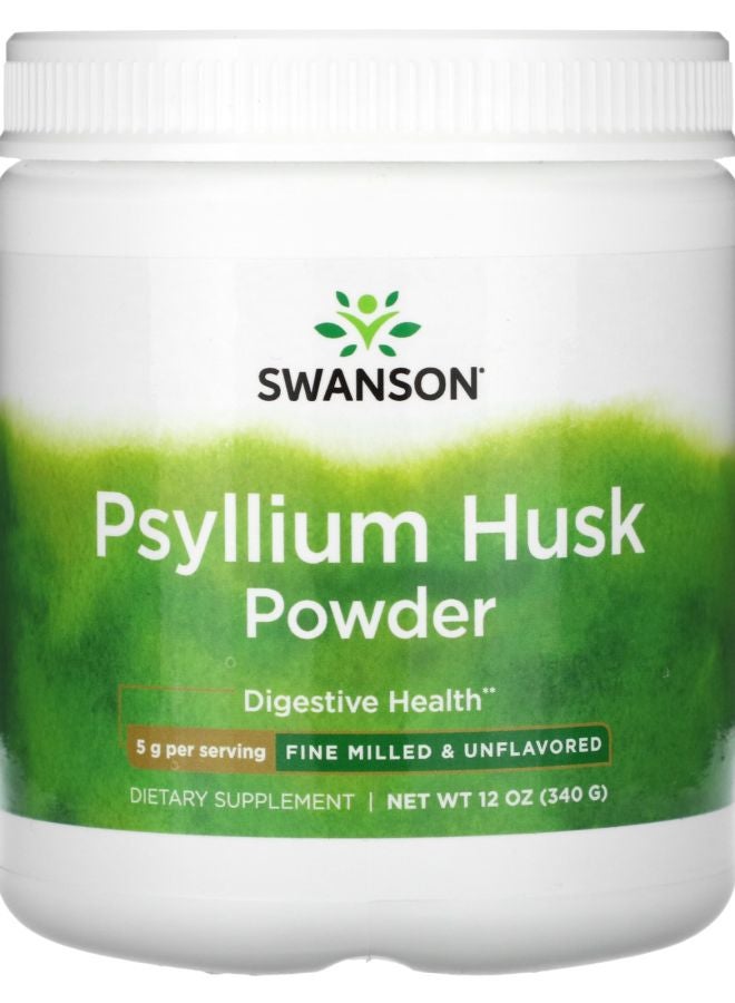SWANSON Psyllium Husk Powder 12 oz (340 g)