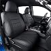 coverdream 2nd Gen Tacoma Seat Covers Custom Fit for 20122015 Toyota Tacoma Double CabCrew Cab Base Regular SeatsFully Covered Faux Leather Seat ProtectorFull Set Black - Image 2