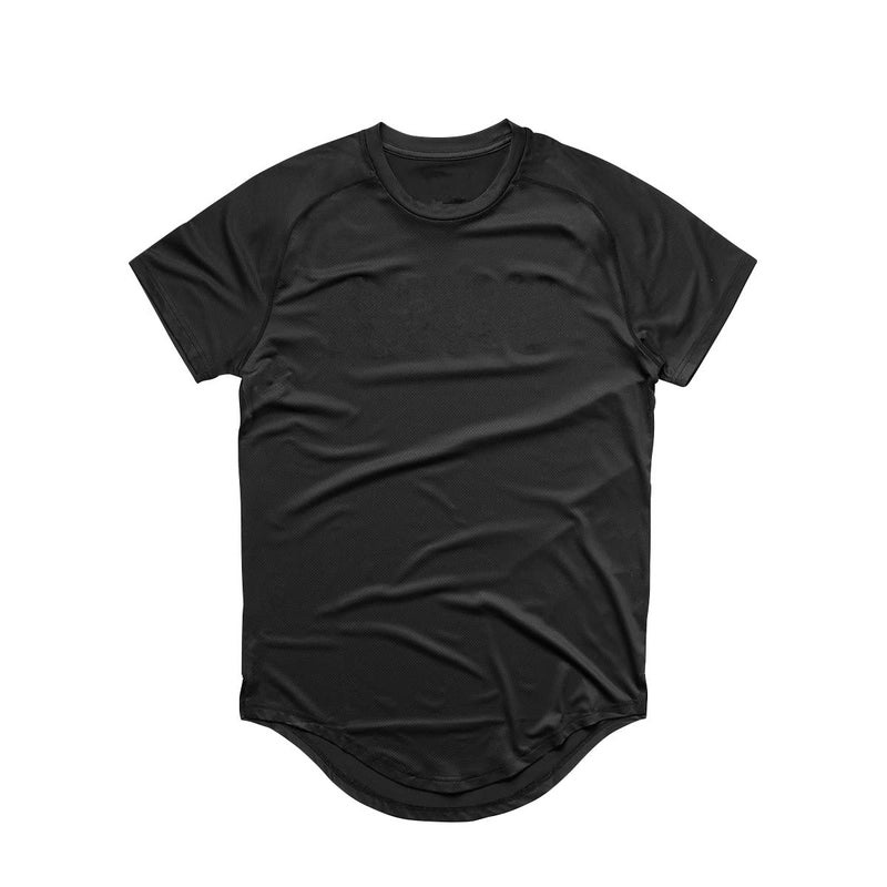 Muscle Killer 3 Pack Men's Gym Workout Bodybuilding Fitness Active Athletic T-Shirts Workout Casual Tee (Large, Black+Apricot+Dark Purple) - Image 5