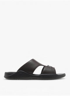 DUCHINI Men's Solid Slip-On Sandals  - Image 3