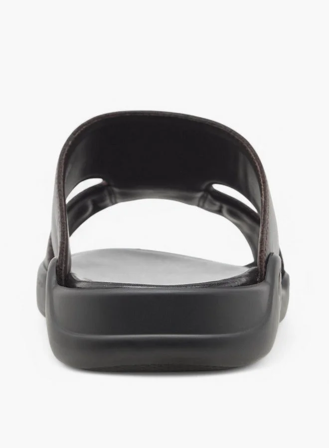 دوتشيني صنادل رجالية سادة سهلة الارتداء