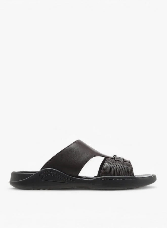 Men's Solid Slip-On Sandals