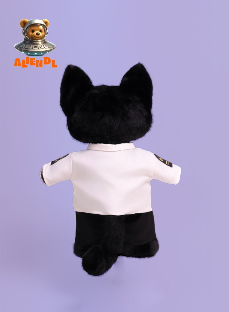 ALIENDL Mystic Cat – Plush Cat Stuffed Animal Toy for Baby Kids, Soft Cute Cat Plush Gift Set with Removable Clothes & Pouch, Perfect Gift for Kids, Friends & Couples - Image 4