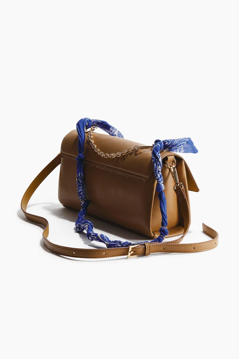 H&M Scarf-detail crossbody bag