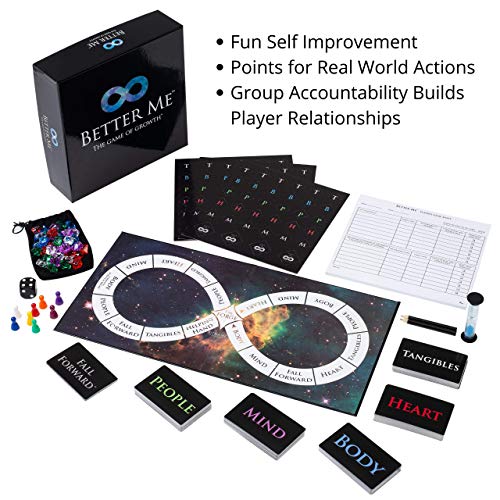 Better Me Self-Improvement Board Game - Fun & Connection for Couples, Friends, and Family Game Night, Relationship Date Night Ideas, Counseling and Group Therapy, Goal Setting & Accountability - Image 2