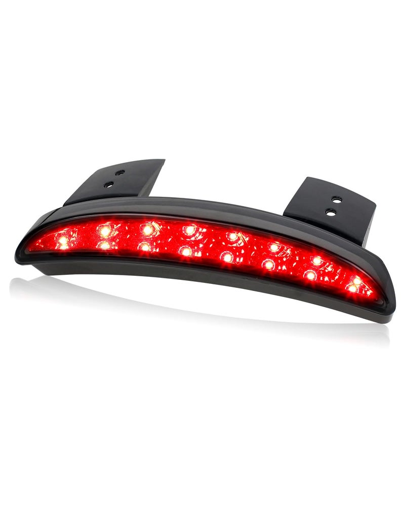 مصباح الفرامل الخلفي LED مع إشارات الانعطاف لحافة الفندر الخلفي المقطوع من QUASCO للدراجات النارية متوافق مع هارلي سبورتستر آيرون 883 XL1200C XL1200L XL1200N XL1200R XL1200V XL1200X
